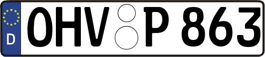 OHV-P863