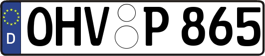 OHV-P865