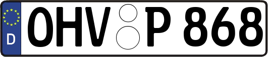OHV-P868