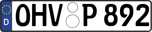 OHV-P892