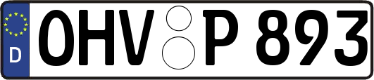 OHV-P893
