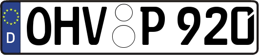 OHV-P920