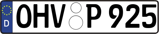 OHV-P925