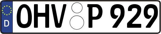 OHV-P929