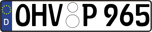 OHV-P965