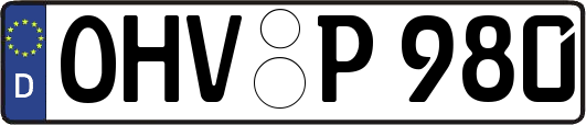OHV-P980