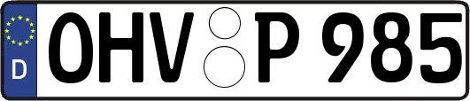 OHV-P985