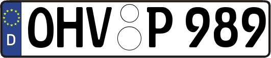 OHV-P989