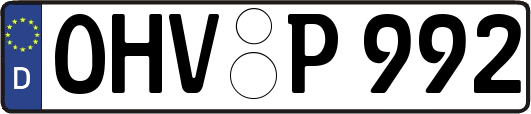 OHV-P992