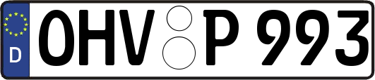 OHV-P993