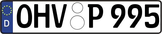 OHV-P995