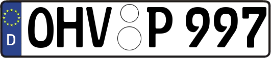 OHV-P997