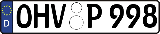 OHV-P998