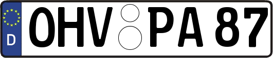 OHV-PA87