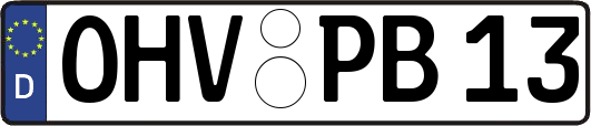 OHV-PB13