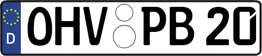 OHV-PB20