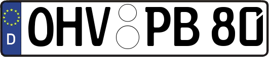 OHV-PB80