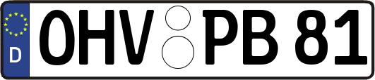 OHV-PB81