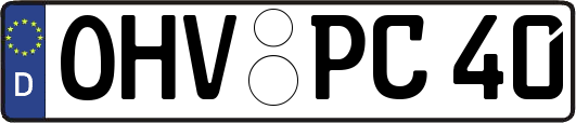 OHV-PC40