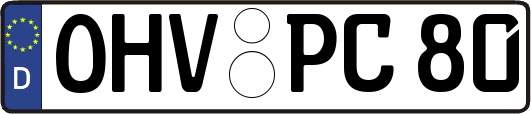 OHV-PC80