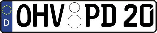 OHV-PD20