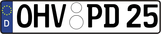 OHV-PD25