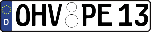 OHV-PE13