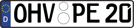 OHV-PE20