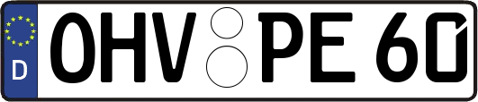 OHV-PE60