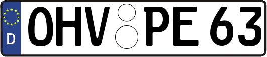 OHV-PE63