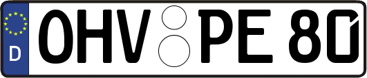 OHV-PE80