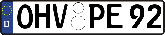 OHV-PE92