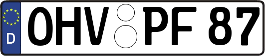 OHV-PF87