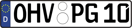 OHV-PG10