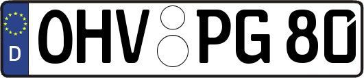 OHV-PG80