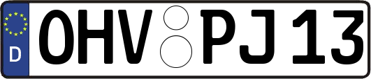 OHV-PJ13