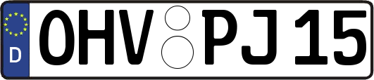 OHV-PJ15