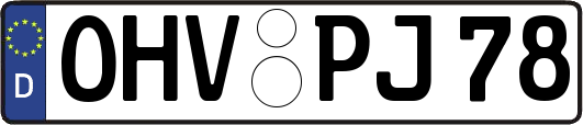 OHV-PJ78