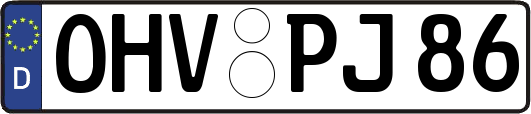 OHV-PJ86
