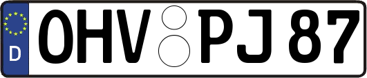 OHV-PJ87