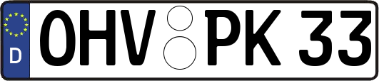 OHV-PK33