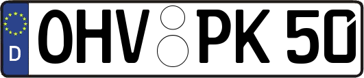 OHV-PK50