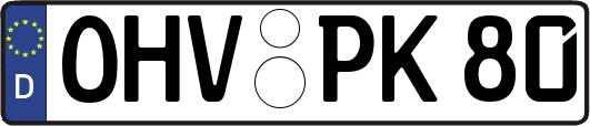 OHV-PK80