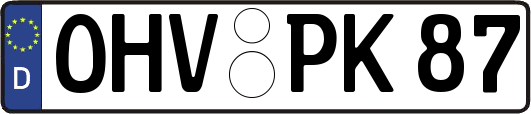 OHV-PK87