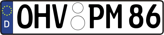 OHV-PM86