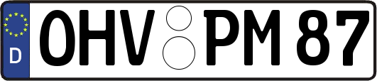 OHV-PM87
