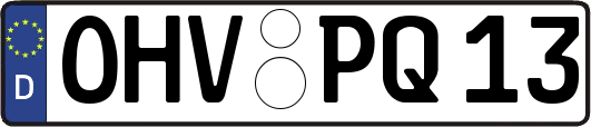 OHV-PQ13