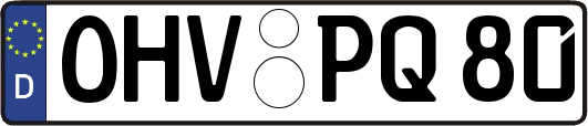 OHV-PQ80