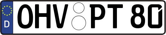 OHV-PT80