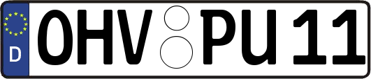OHV-PU11